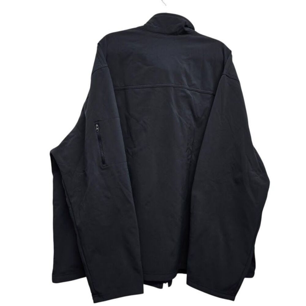 Men’s 4XL - North End Navy 3-Layer Fleece Bonded Performance Soft Shell Jacket - Picture 11 of 15